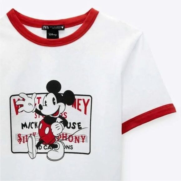 ZARA T-SHIRT WITH ©DISNEY PRINT - Picture 4 of 7